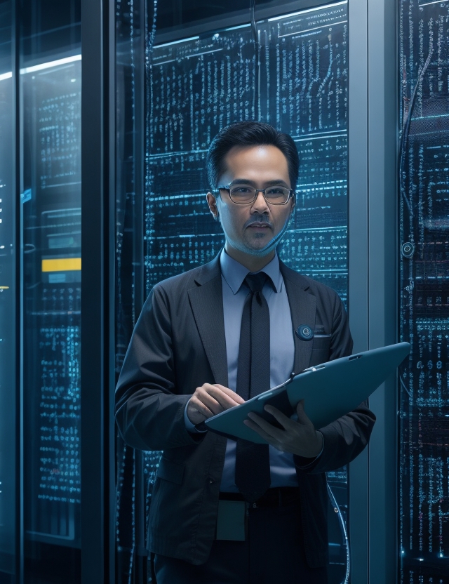 best Security data center in Omid Academy